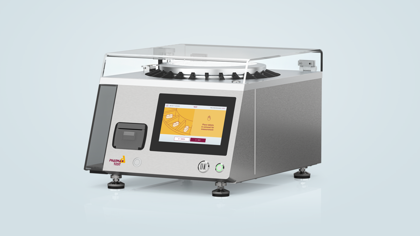 PTB 430 tablet hardness testing instrument